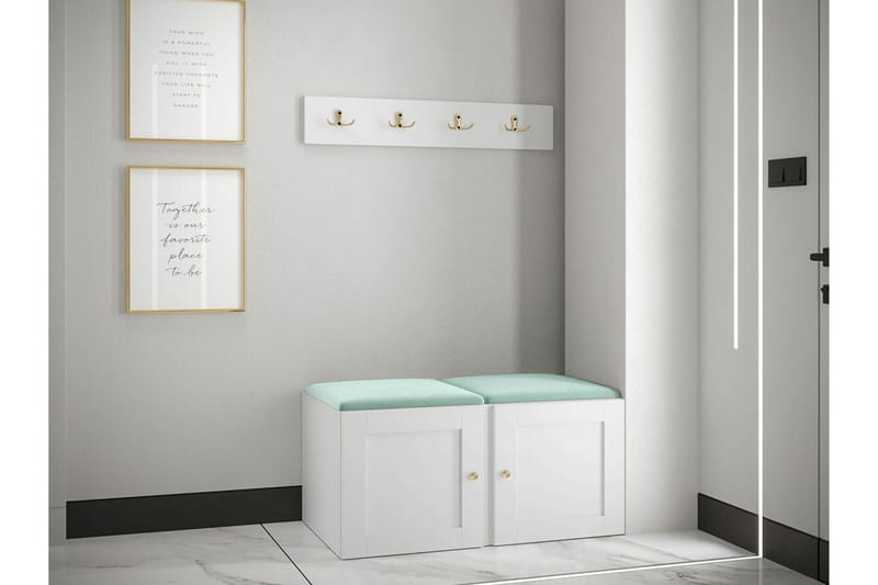 Dunvegan Highboard White - Förvaring - Skåp - Förvaringsskåp