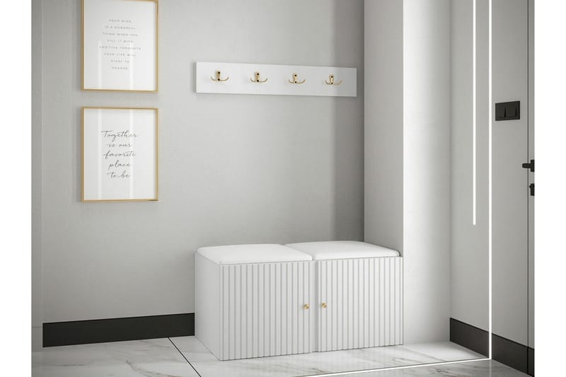 Dunvegan Highboard White - Förvaring - Skåp - Förvaringsskåp