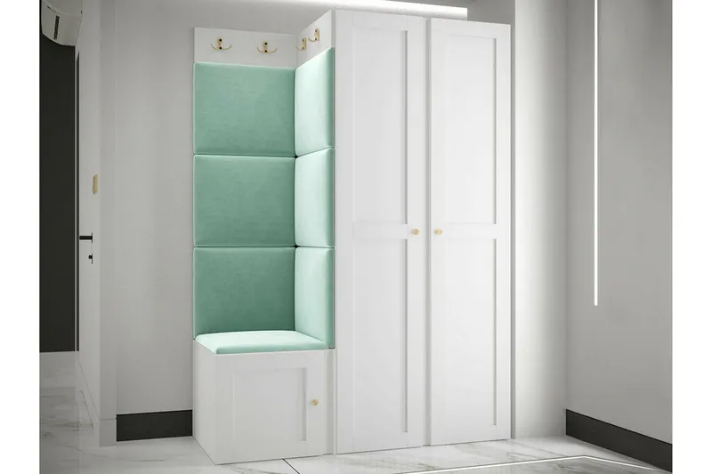 Dunvegan Highboard White - Förvaring - Skåp - Förvaringsskåp