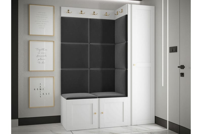 Dunvegan Highboard White - Förvaring - Skåp - Förvaringsskåp