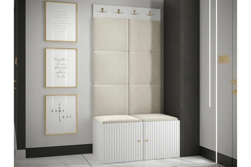 Dunvegan Highboard White - Förvaring - Skåp - Förvaringsskåp