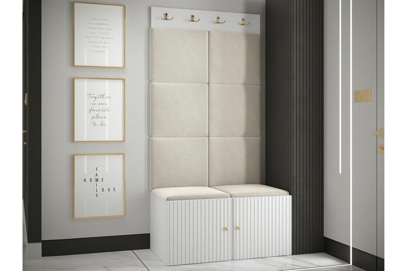 Dunvegan Highboard White - Förvaring - Skåp - Förvaringsskåp