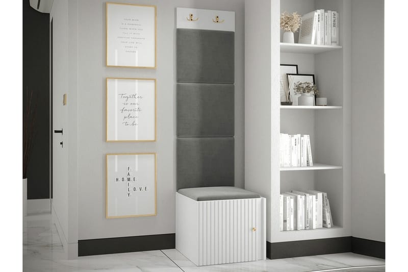 Dunvegan Highboard White - Förvaring - Skåp - Förvaringsskåp