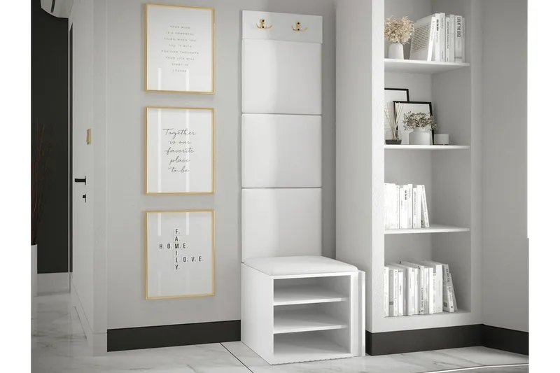 Dunvegan Highboard White - Förvaring - Skåp - Förvaringsskåp