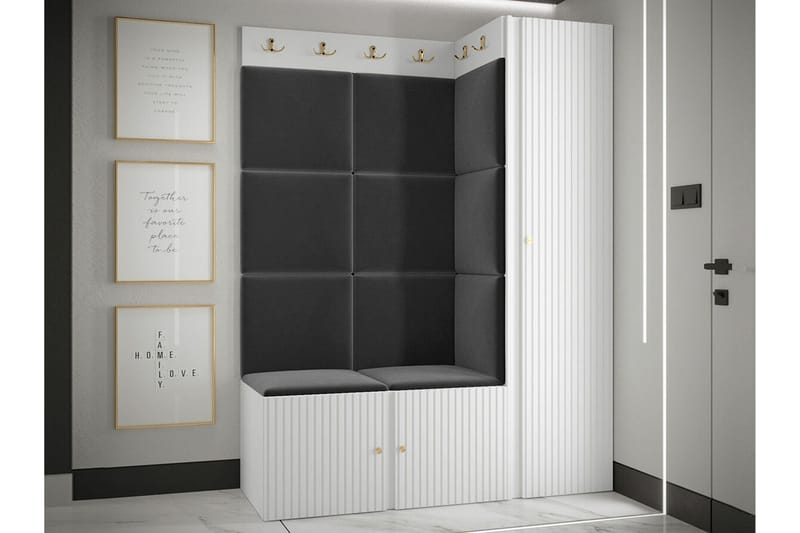 Dunvegan Highboard White - Förvaring - Skåp - Förvaringsskåp