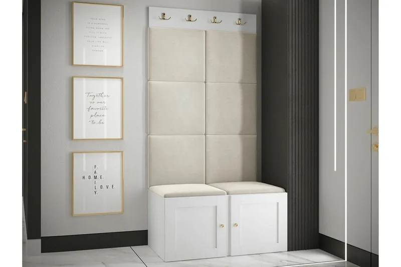 Dunvegan Highboard White - Förvaring - Skåp - Förvaringsskåp