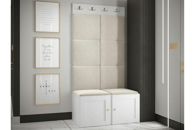 Dunvegan Highboard White - Förvaring - Skåp - Förvaringsskåp