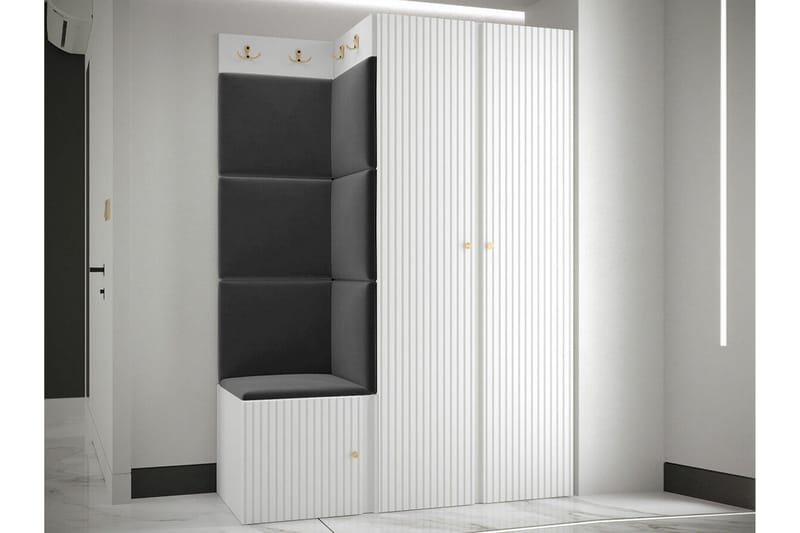 Dunvegan Highboard White - Förvaring - Skåp - Förvaringsskåp