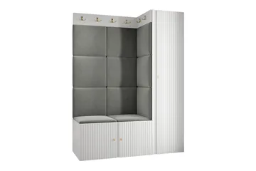 Dunvegan Highboard White - Förvaring - Skåp - Förvaringsskåp