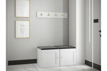 Dunvegan Highboard White - Förvaring - Skåp - Förvaringsskåp