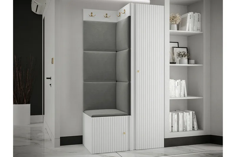 Dunvegan Highboard White - Förvaring - Skåp - Förvaringsskåp