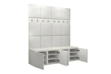 Dunvegan Highboard White - Förvaring - Skåp - Förvaringsskåp