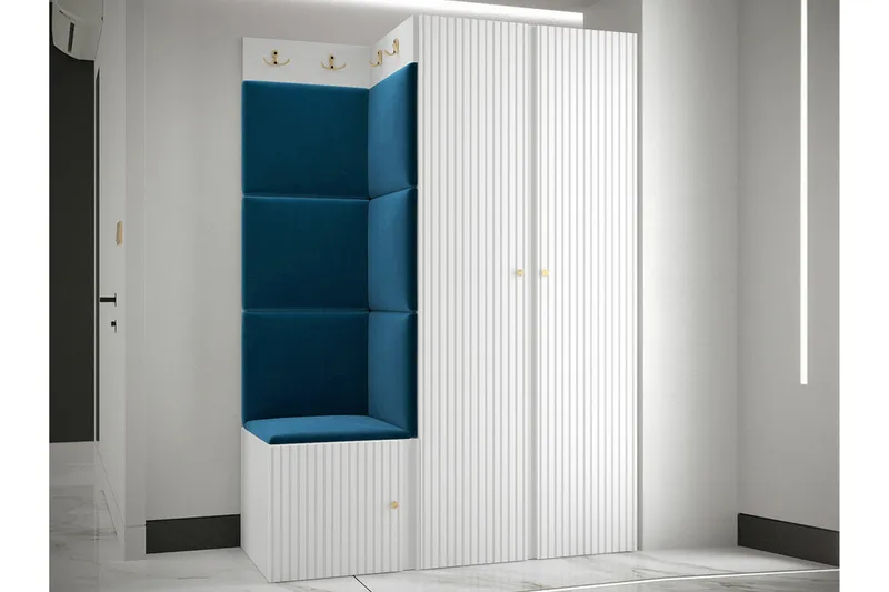 Dunvegan Highboard White - Förvaring - Skåp - Förvaringsskåp