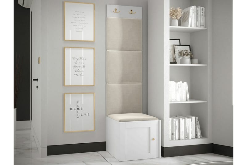 Dunvegan Highboard White - Förvaring - Skåp - Förvaringsskåp