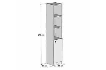 Durow Badrumsskåp 30 cm - Vit - Förvaring - Skåp - Förvaringsskåp
