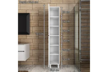 Erickslund Förvaringsskåp - Vit - Förvaring - Skåp - Förvaringsskåp