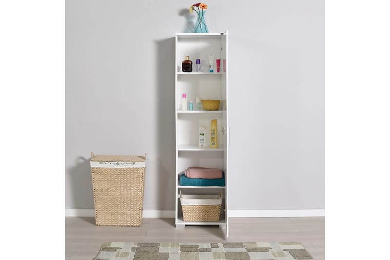 Förvaringsskåp 45x169 cm - Vit - Förvaring - Skåp - Förvaringsskåp