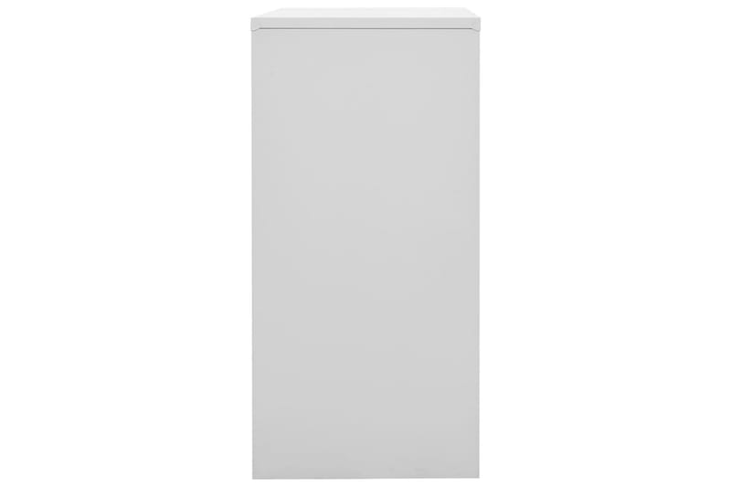 Förvaringsskåp 5 st ljusgrå och blå 90x45x92,5 cm stål - Grå - Förvaringsskåp - Klädskåp & omklädningsskåp