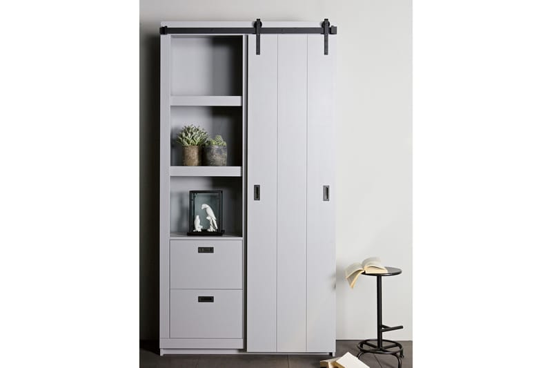 Förvaringsskåp Celiette 122 cm - Betonggrå - Förvaring - Skåp - Förvaringsskåp