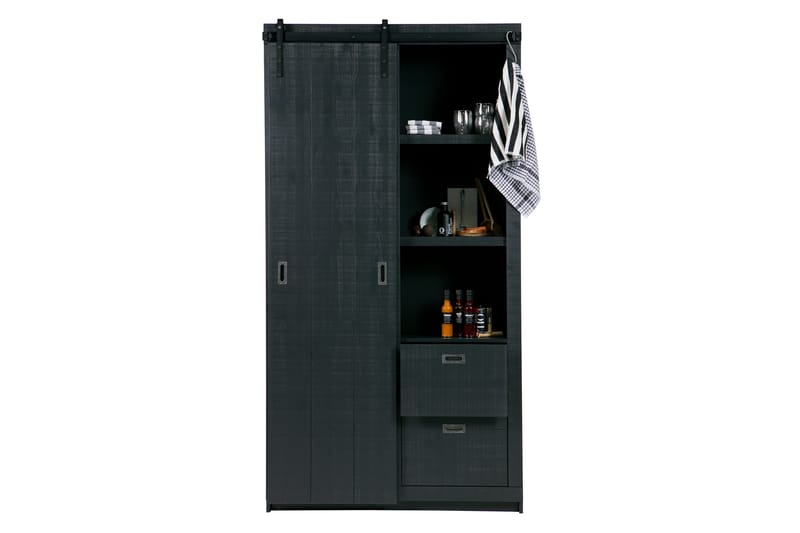 Förvaringsskåp Celiette 122 cm - Svart Tall - Förvaring - Skåp - Förvaringsskåp