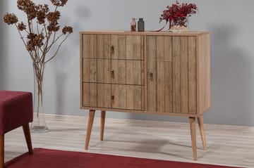 Förvaringsskåp Dirk Panel - Ljusbrun - Förvaring - Skåp - Förvaringsskåp