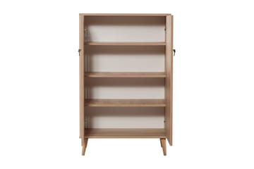 Förvaringsskåp Gillberga 80 cm - Brun/Ek/Beige - Förvaring - Skåp - Förvaringsskåp