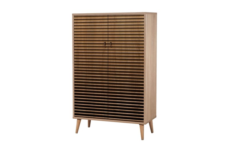 Förvaringsskåp Gillberga 80 cm - Brun/Svart/Ek - Förvaring - Skåp - Förvaringsskåp