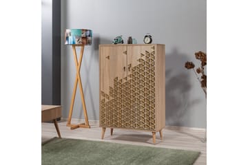 Förvaringsskåp Gillberga 80 cm - Ek/Brun - Förvaring - Skåp - Förvaringsskåp