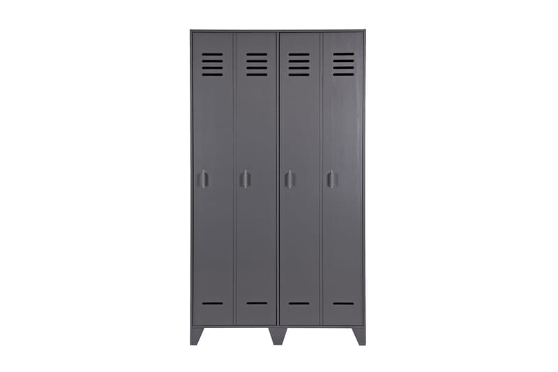 Förvaringsskåp Irnerius 103x187x40 cm - Stålgrå Tall - Förvaring - Skåp - Förvaringsskåp