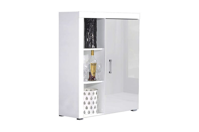Förvaringsskåp Samba 90x35x114 cm - Vit - Förvaring - Skåp - Förvaringsskåp