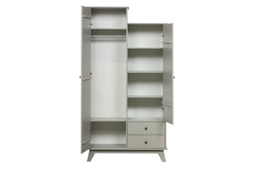 Förvaringsskåp Southwick 98x190 cm - Offwhite - Förvaring - Skåp - Förvaringsskåp