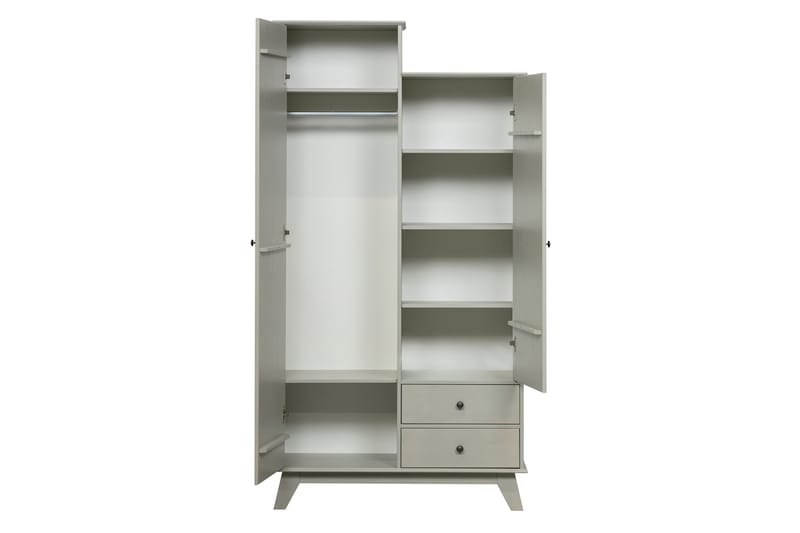 Förvaringsskåp Southwick 98x190 cm - Offwhite - Förvaring - Skåp - Förvaringsskåp