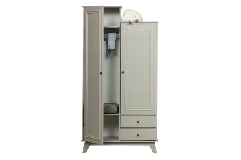 Förvaringsskåp Southwick 98x190 cm - Offwhite - Förvaring - Skåp - Förvaringsskåp
