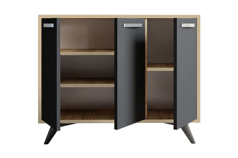 Förvaringsskåp Urgby 100x82 cm - Brun - Förvaring - Skåp - Förvaringsskåp