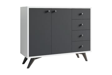 Förvaringsskåp Urgby 100x82 cm - Vit - Förvaring - Skåp - Förvaringsskåp