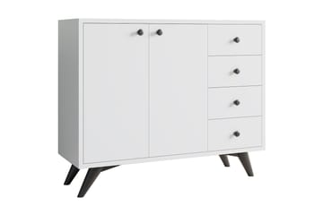 Förvaringsskåp Urgby 100x82 cm - Vit - Förvaring - Skåp - Förvaringsskåp