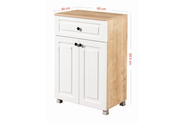 Förvaringsskåp Zakkum 60x89,5 cm - Blå - Förvaring - Skåp - Förvaringsskåp