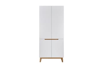 Foajéskåp Marleny 85 cm - Vit|Ek - Förvaring - Skåp - Förvaringsskåp