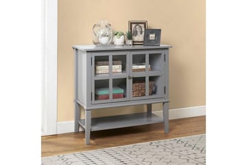 Franklin Förvaringsskåp 80x40 cm Grå - Dorel Home - Förvaring - Skåp - Förvaringsskåp