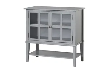 Franklin Förvaringsskåp 80x40 cm Grå - Dorel Home - Förvaring - Skåp - Förvaringsskåp