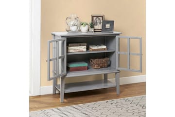 Franklin Förvaringsskåp 80x40 cm Grå - Dorel Home - Förvaring - Skåp - Förvaringsskåp