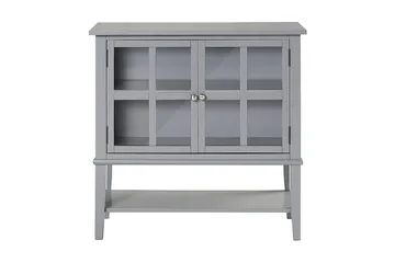 Franklin Förvaringsskåp 80x40 cm Grå - Dorel Home - Förvaring - Skåp - Förvaringsskåp