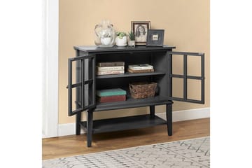 Franklin Förvaringsskåp 80x40 cm Svart - Dorel Home - Förvaring - Skåp - Förvaringsskåp