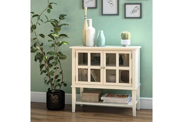 Franklin Förvaringsskåp 80x40 cm Vit - Dorel Home - Förvaring - Skåp - Förvaringsskåp