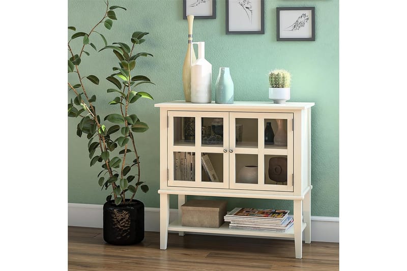 Franklin Förvaringsskåp 80x40 cm Vit - Dorel Home - Förvaring - Skåp - Förvaringsskåp