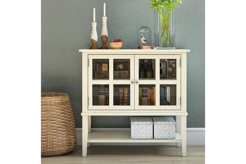 Franklin Förvaringsskåp 80x40 cm Vit - Dorel Home - Förvaring - Skåp - Förvaringsskåp