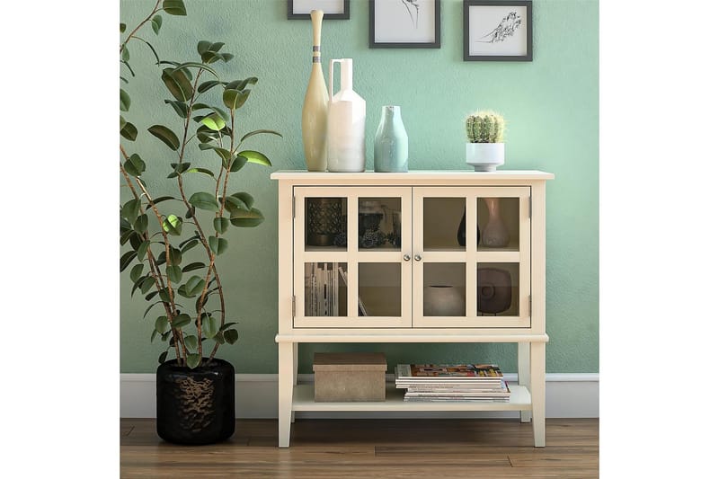 Franklin Förvaringsskåp 80x40 cm Vit - Dorel Home - Förvaring - Skåp - Förvaringsskåp