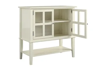 Franklin Förvaringsskåp 80x40 cm Vit - Dorel Home - Förvaring - Skåp - Förvaringsskåp