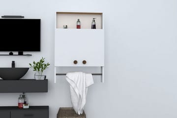 Giff Badrumsskåp 60 cm - Vit - Förvaring - Skåp - Förvaringsskåp