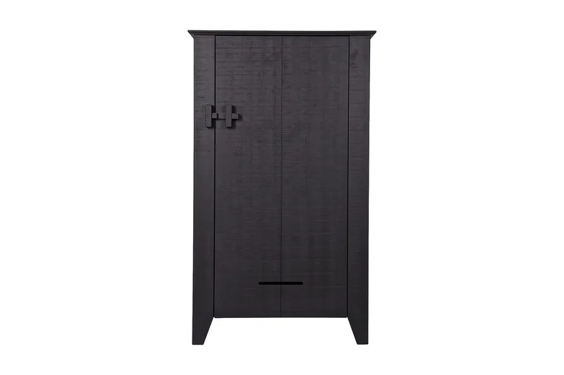 Gijs Förvaringsskåp 85 cm, Svart Tall